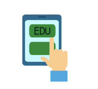 Mobile Learning Icon