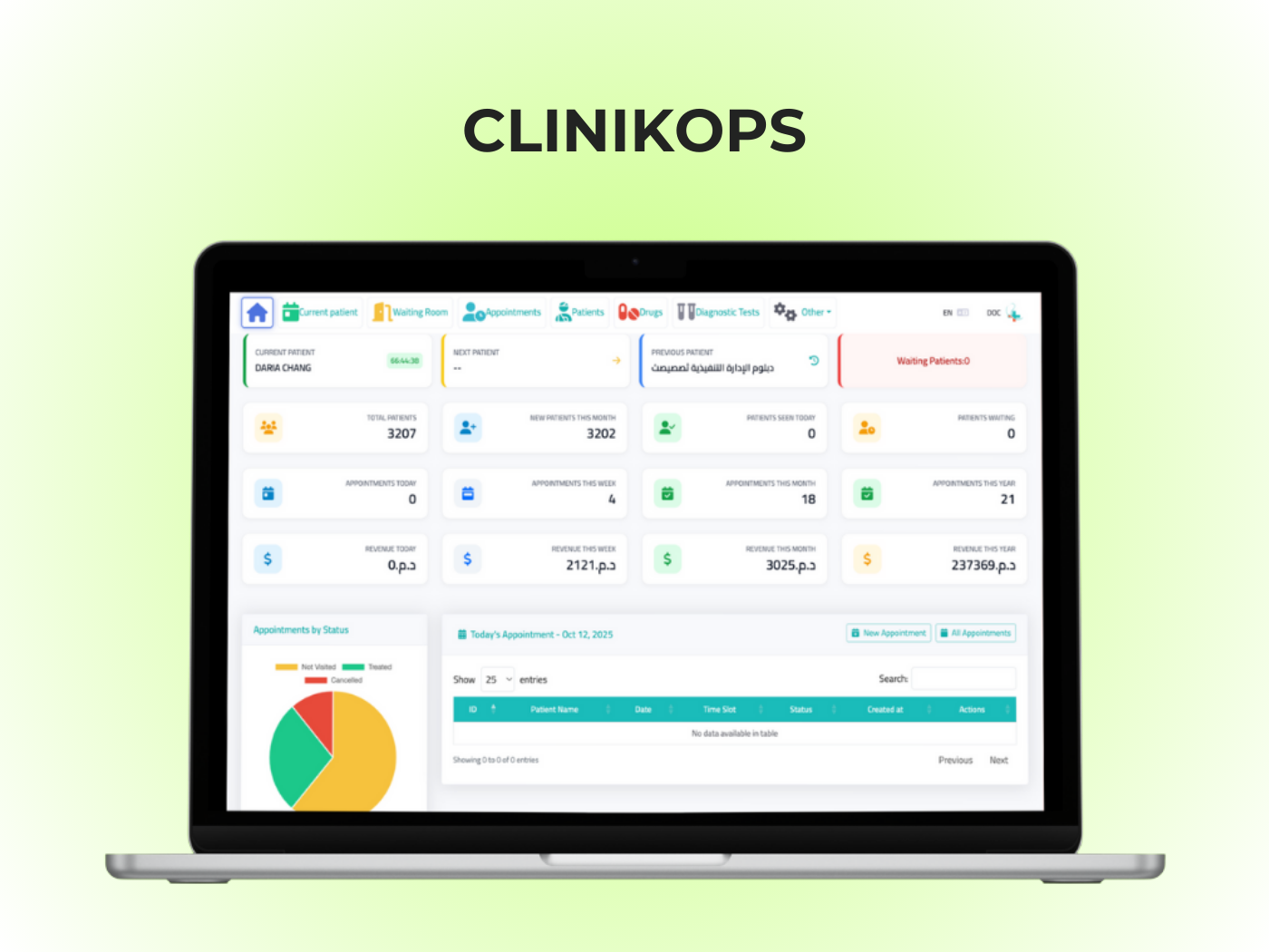 CLINIK OPS logiciel médical